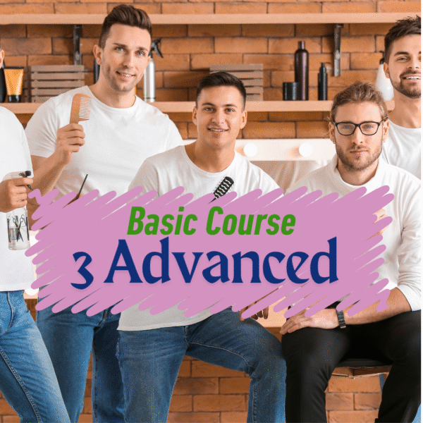 Men's Beautician Courses: Basic Courses  for 3 Months